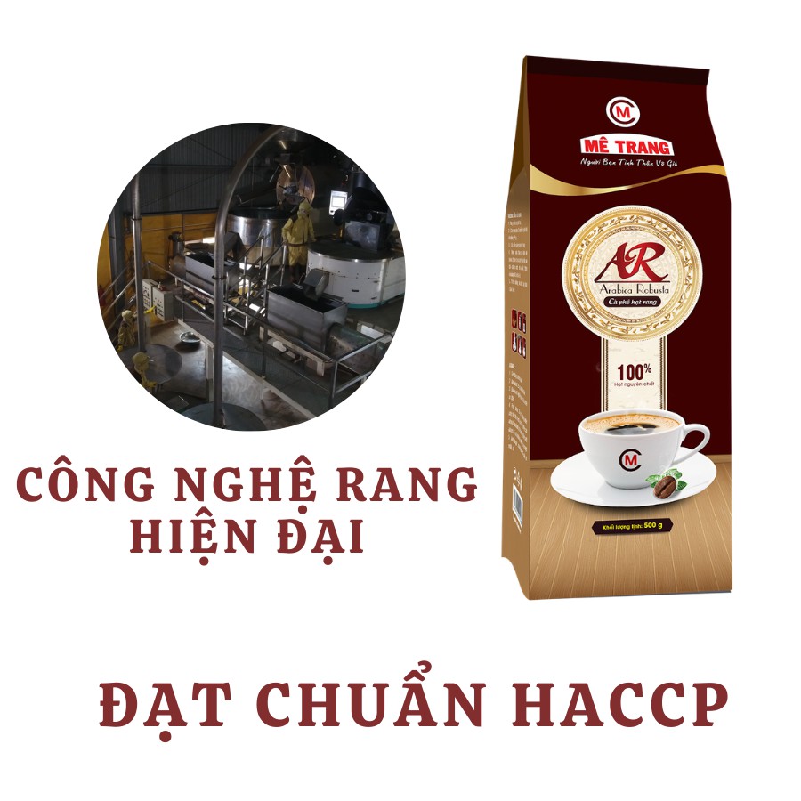 Cà phê Mê Trang Arabica Robusta (AR) - Túi bột 500g