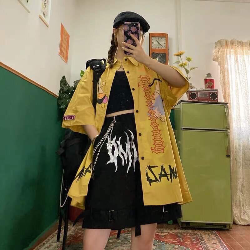 [Mã FAMARAL1 giảm 10K đơn 50K] quần đùi tia set kèm đai cực ngầu Hs