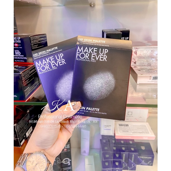 Bảng nền, che khuyết điểm và má hồng 12 Makeup Forever HD Skin Palette