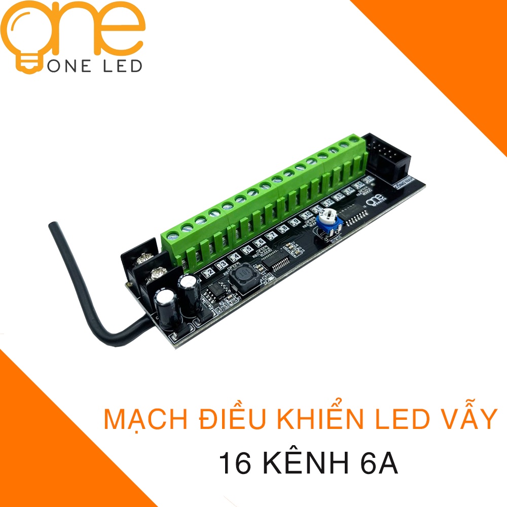 Mạch Điều Khiển Led Vẫy 6A - 16 Cổng [OneLED]