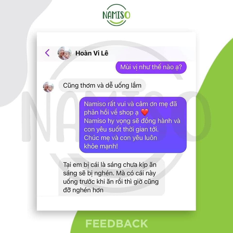 Ngũ cốc Namiso  Organic Food - Ngũ cốc dinh dưỡng cho mọi lứa tuổi ( chính hãng 100%)