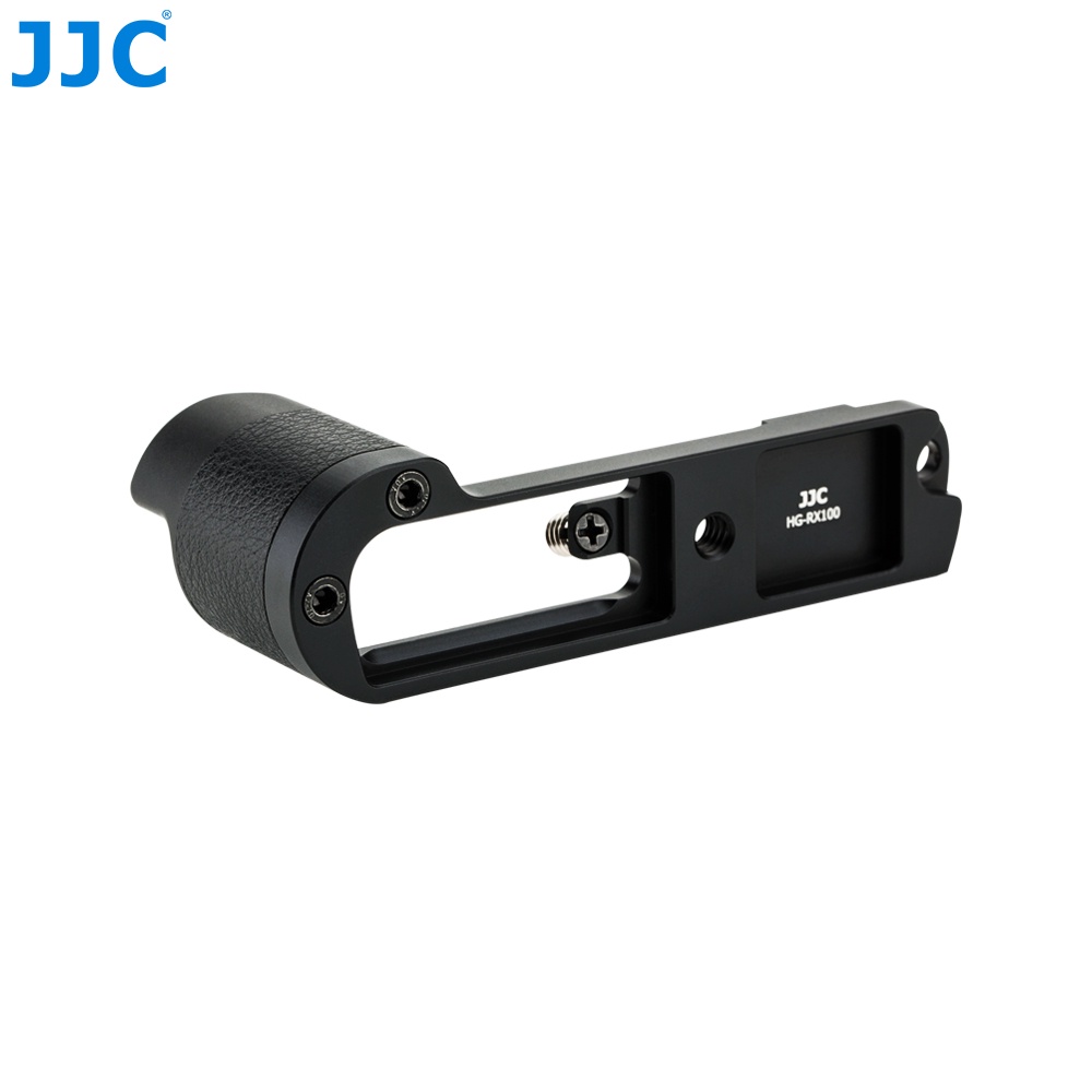 JJC HG-RX100 Tay Cầm Kim Loại Chống Trượt Đế Đĩa 1/4"-20 Tháo Lắp Nhanh Cho Máy Ảnh Sony RX100 VI VA V IV/III II RX100M7 RX100M6 RX100M5 RX100M5A RX100M4 RX100M3 RX100M2 RX100 Mark 6 5 4 3 2