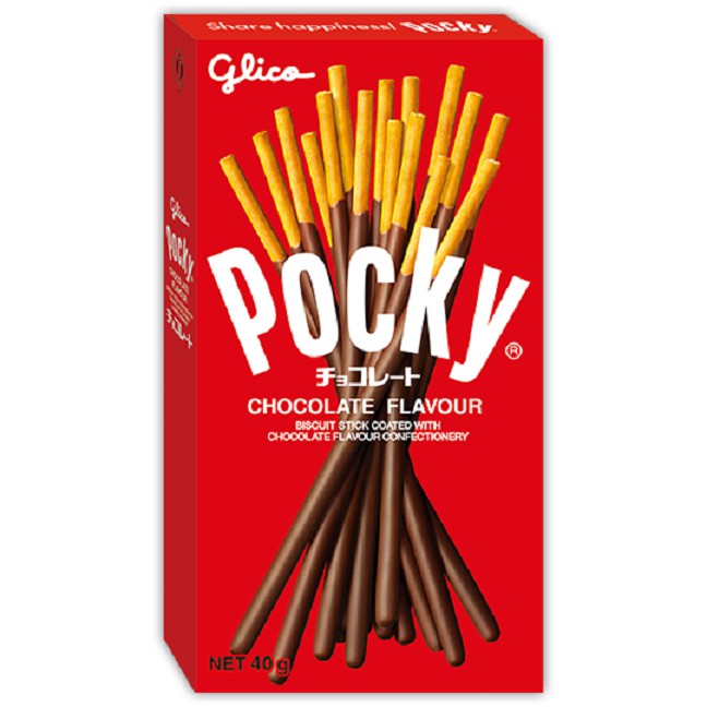 [5 Vị] Bánh Que Phủ Socola Pocky Glico Hộp 40gr - Thái Lan