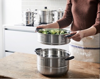 🍓🍓NỒI HẤP INOX 26CM CỦA LOCK&LOCK-LLH1262