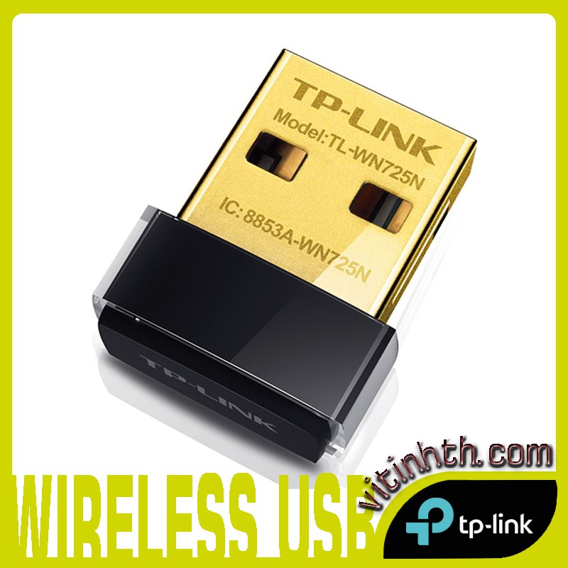 Thiết bị thu sóng WiFi USB WiFi chính hãng TP-LINK WN725N chuẩn N150Mbps - THComputer Q11 | BigBuy360 - bigbuy360.vn