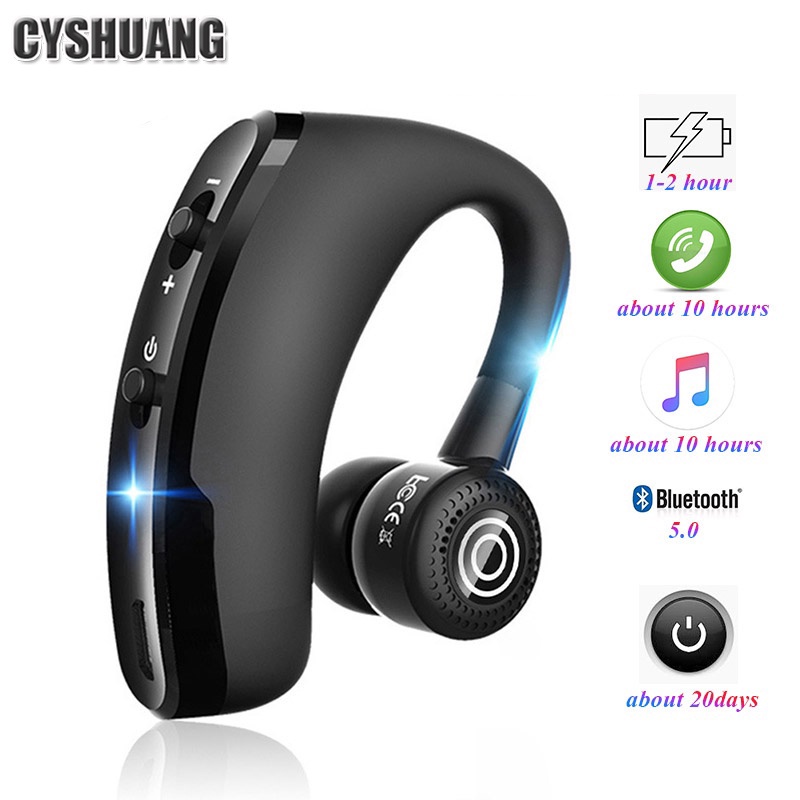 K9 Bluetooth Earphone wireless headphones Handsfree Business Wireless Bluetooth Headphone Headset Drive Call earphones for iphone Samsung