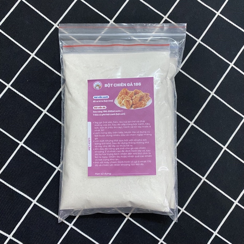 Set Bột Chiên Gà Lá Thơm 186 (tăng hương vị x2 siêu đã) - Special Fried Chicken Powder