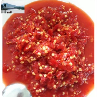 Giảm giá (Như hình) 500gr tương ớt chua cay kho cá, làm gỏi ngon mê ly_ Huế siêu ngon