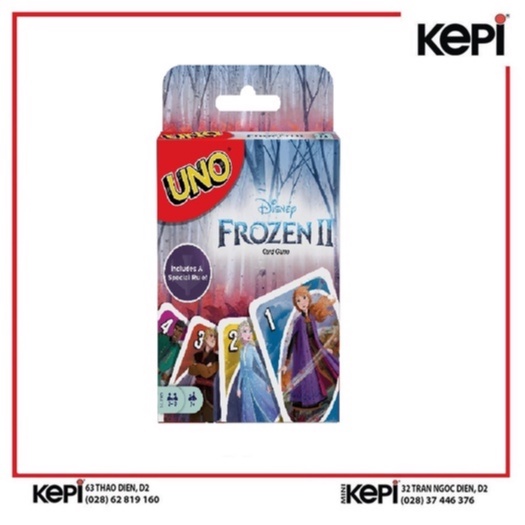 Bộ thẻ bài Uno chủ đề Nữ hoàng băng giá / Game Uno Disney Frozen CN