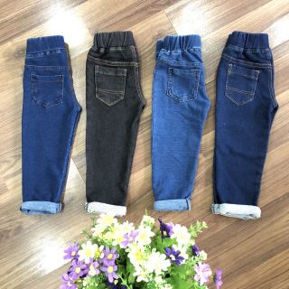 Combo quần bò cạp chun co giãn nhí