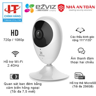 Camera C2C Ezviz CS-CV206 (C0-1A1WFR): C2C 1Mp (Mini O) - Hàng Chính Hãng