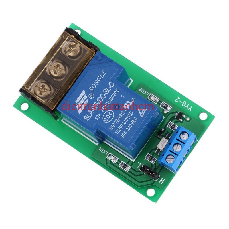 MODULE RELAY 1 KÊNH 5V- 30VDC/250VDC-30A