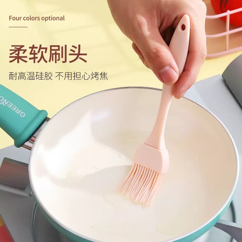 Chổi silicon cán nhựa 18cm
