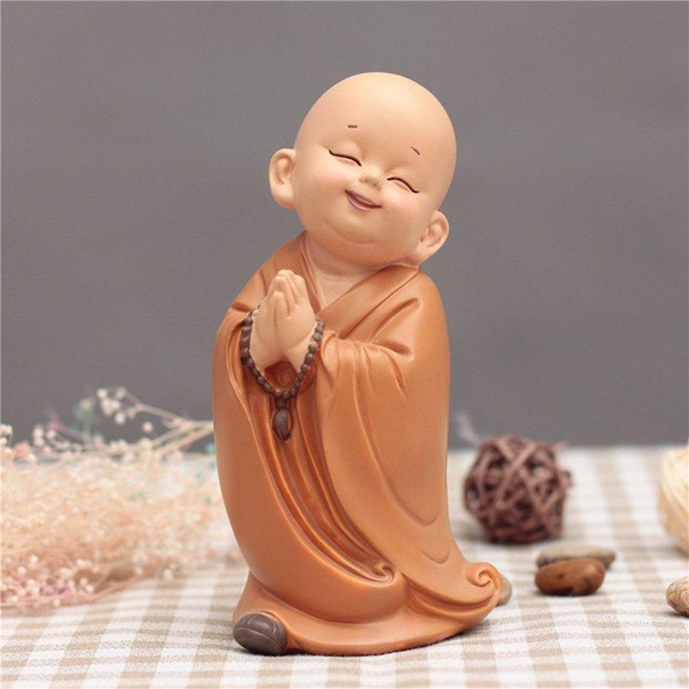 Tượng Chú Tiểu Nhỏ Nhắn Dễ Thương Sáng Tạo