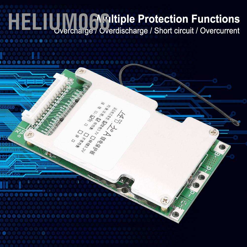 Bảng mạch bảo vệ pin Lithium BMS PCB cân bằng sạc bảo vệ quá dòng/ quá tải/ ngắn mạch 14S 50V 30A