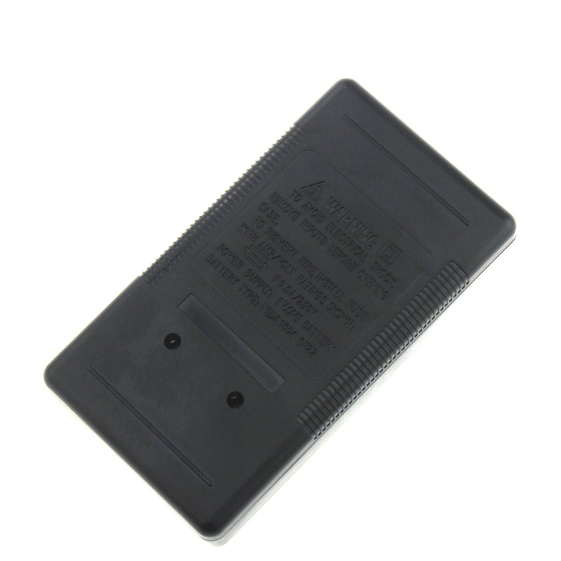 Vạn Năng Kế Kỹ Thuật Số Mini Màn Hình LCD Kèm Que Dò Điện Áp DC A