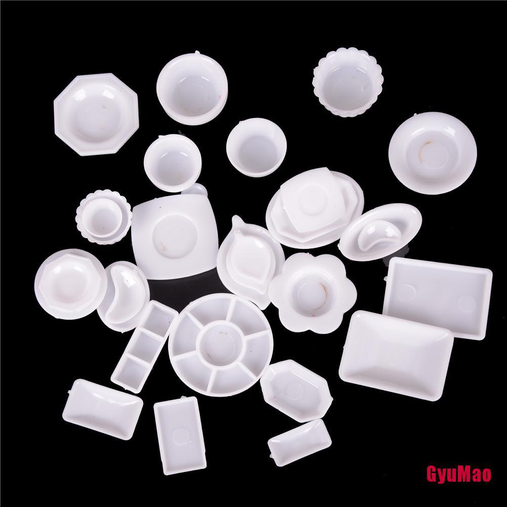 Set 10-15 Dụng Cụ Ăn Uống Trang Trí Nhà Búp Bê Tỉ Lệ 1:12