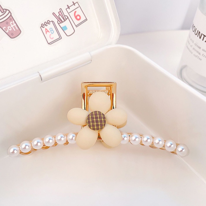 Kẹp tóc Hàn Quốc đính đá ngọc Cặp tóc càng cua kim loại gấu tim hoa thời trang siêu nhẹ cho nữ xinh sang chảnh Miituu KG