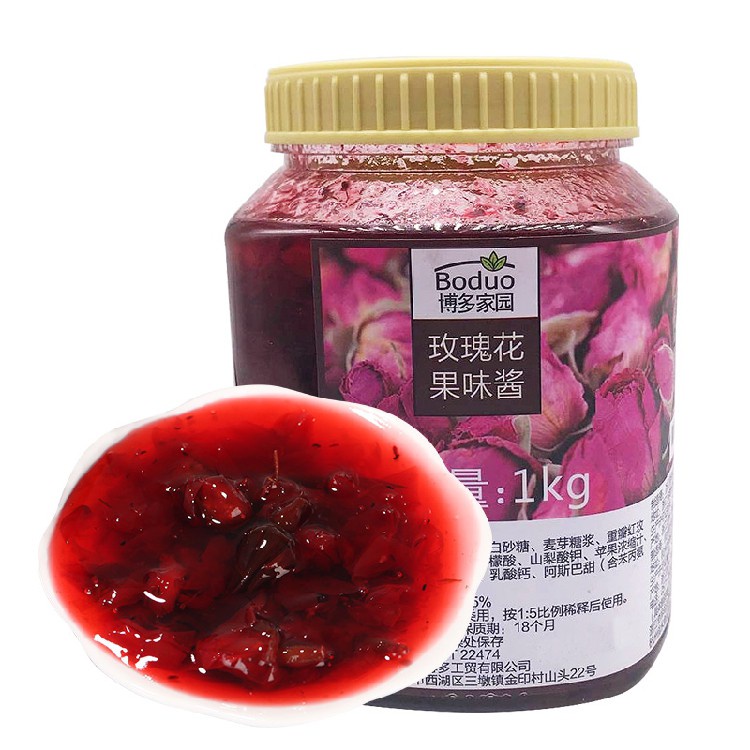 MỨT BUDOU - HỦ 1KG -  ĐỦ CÁC MÙI