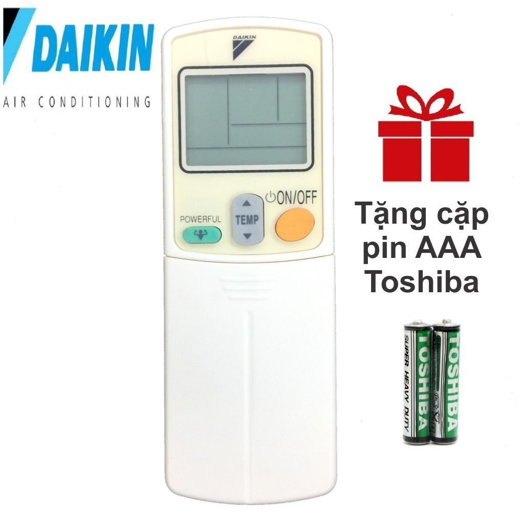 Remote máy lạnh Daikin 1 và 2 chiều dòng cơ (Không inverter).