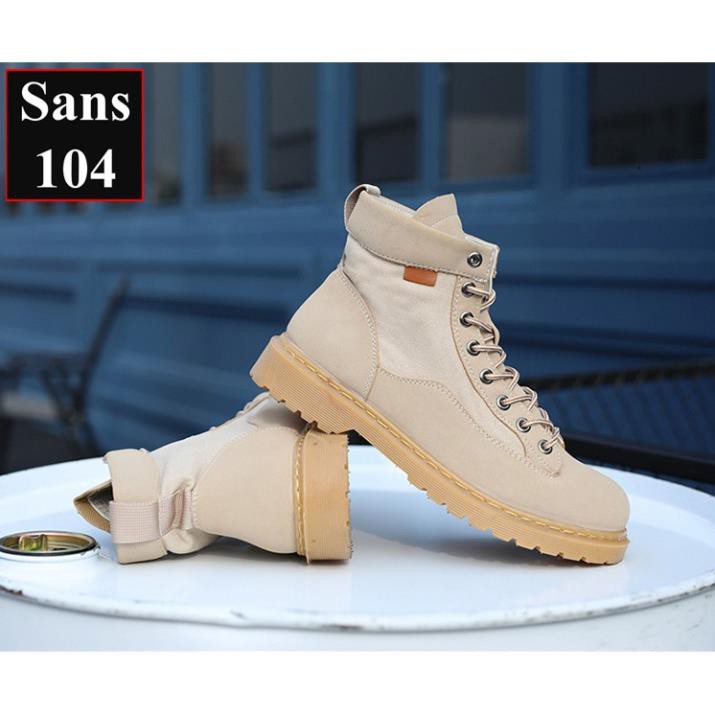 [ Sales 11-11] [Hàng Auth] Giày Cao Cổ Unisex Da Lộn Da Thường Sans Shop Sans104 . 11.11 : : ' *