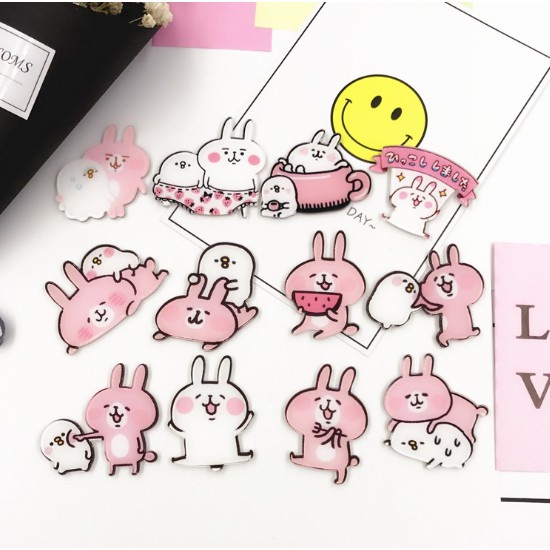 Harajuku Huy Hiệu Cài Áo acrylic Thời Trang Phụ Kiện 1 Cái