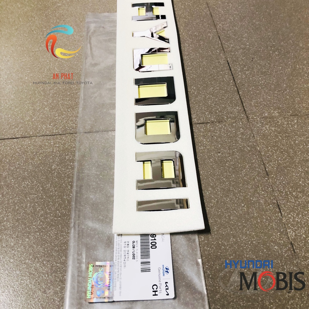 LOGO CHỮ HUYNDAI SOLATI DÙNG CHUNG CHO NHIỀU XE TẢI NHỎ | 8641659100 🚘 CHÍNH HÃNG MOBIS HÀN QUỐC