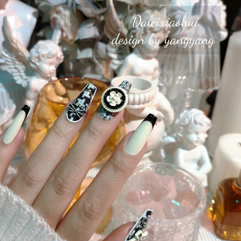 Set charm nơ 10 cái Cao Cấp đính móng trang trí Phụ Kiện nail - manh219