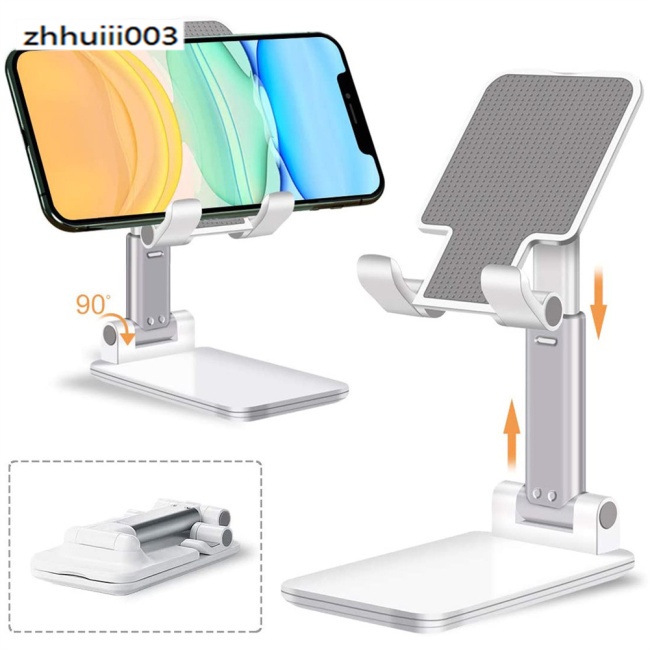 Giá Đỡ Điện Thoại Nâng Chiều Cao 2 Tầng Bằng Silicon Chống Trượt Có Thể Điều Chỉnh t9-2 Zhiyui