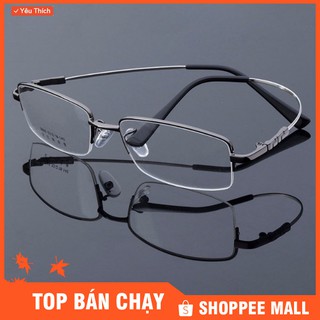 GỌNG KÍNH cận TITAN siêu dẻo cao cấp Nhật Bản thay mắt cận viễn loạn cực đẹp và ôm mặt (KT0367UNIQUI)