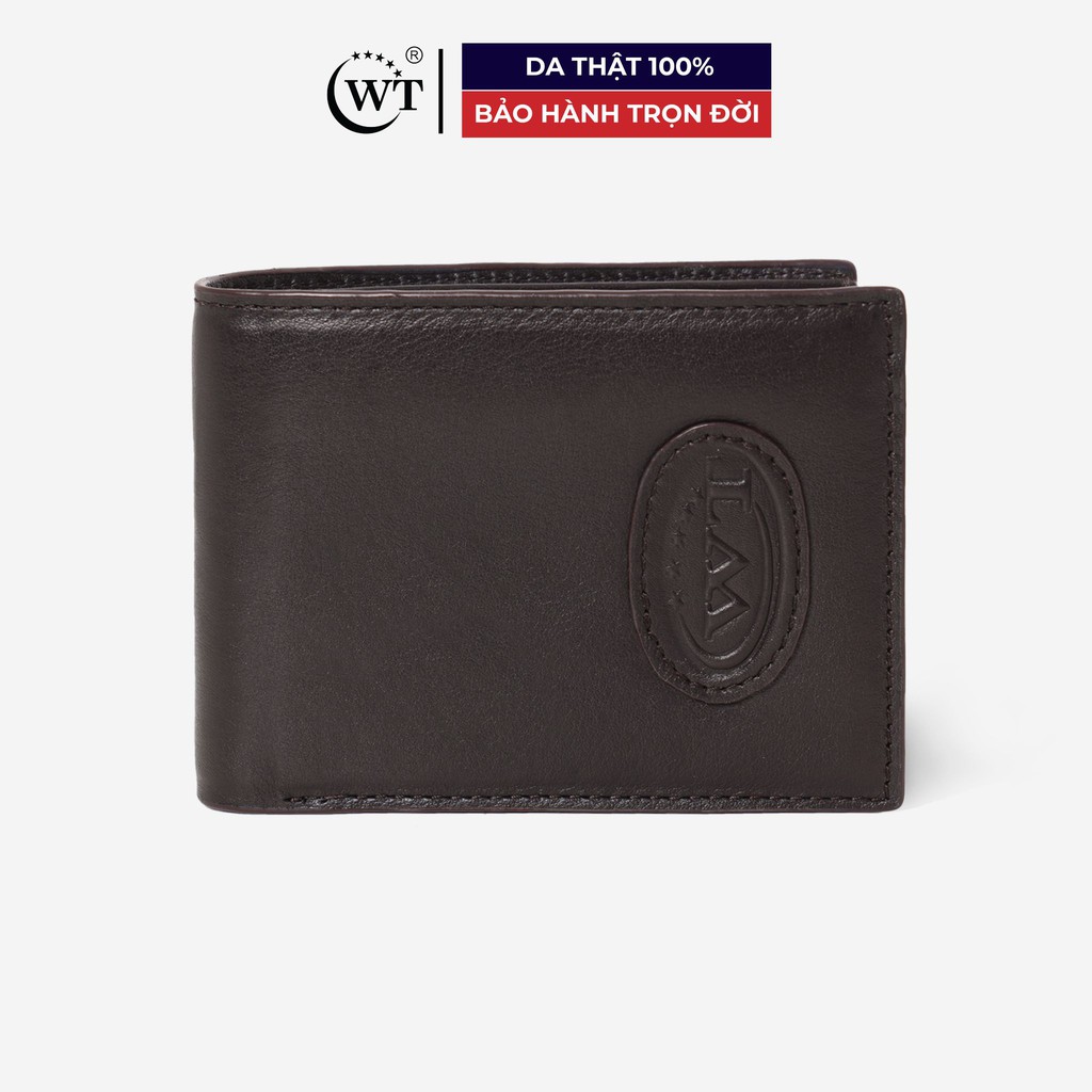 Ví Da Nam Da Bò Cao Cấp Màu Nâu WT Leather 010194501