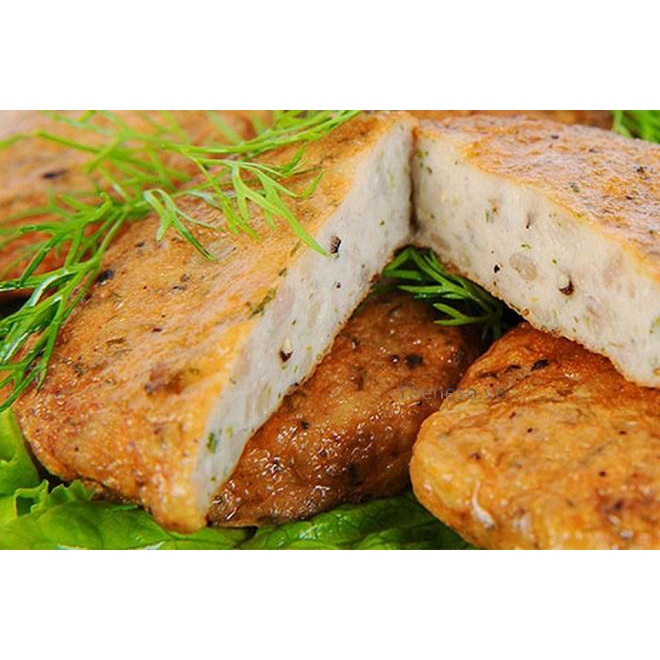 Chả cá Nhạc Hạ Long ngon dai thơm khay 500gr  3M FOOD HS