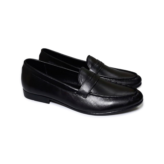 Giày Lười Nam Da bò thật Simier- SM11