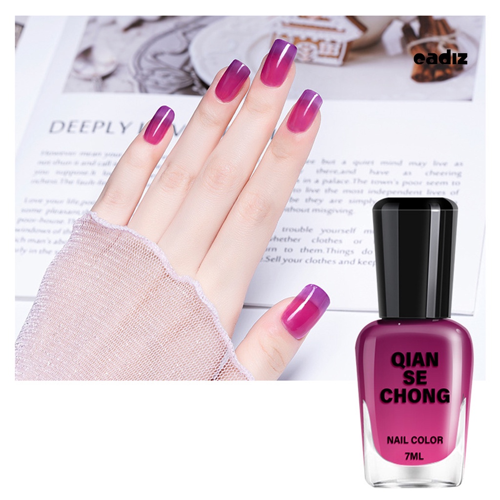 Sơn Móng Tay Màu Gradient Nhanh Khô Không Dễ Tẩy Màu 7ml Dành Cho Nữ