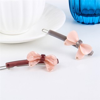 Kẹp tóc mái kiểu xà cừ