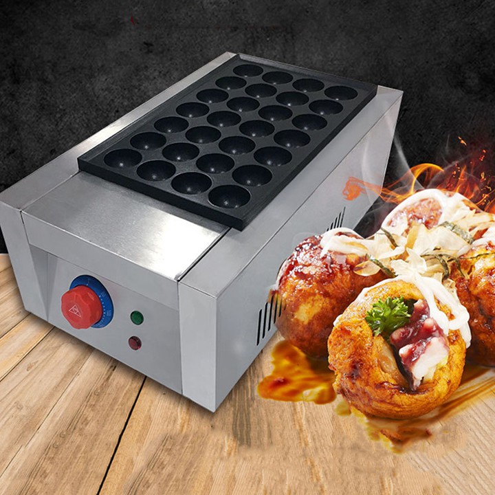 Máy làm bánh bạch tuộc, bánh takoyaki công nghiệp