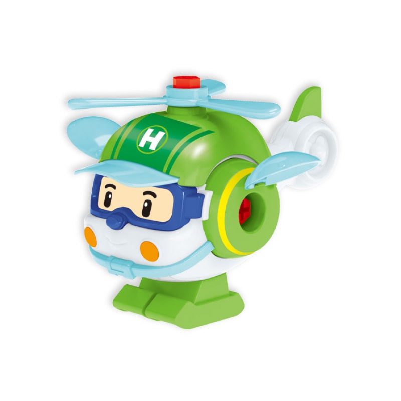 Đồ Chơi ROBOCAR POLI Đồ Chơi Lắp Ráp Trực Thăng Cứu Hộ Helly 3750DHX803