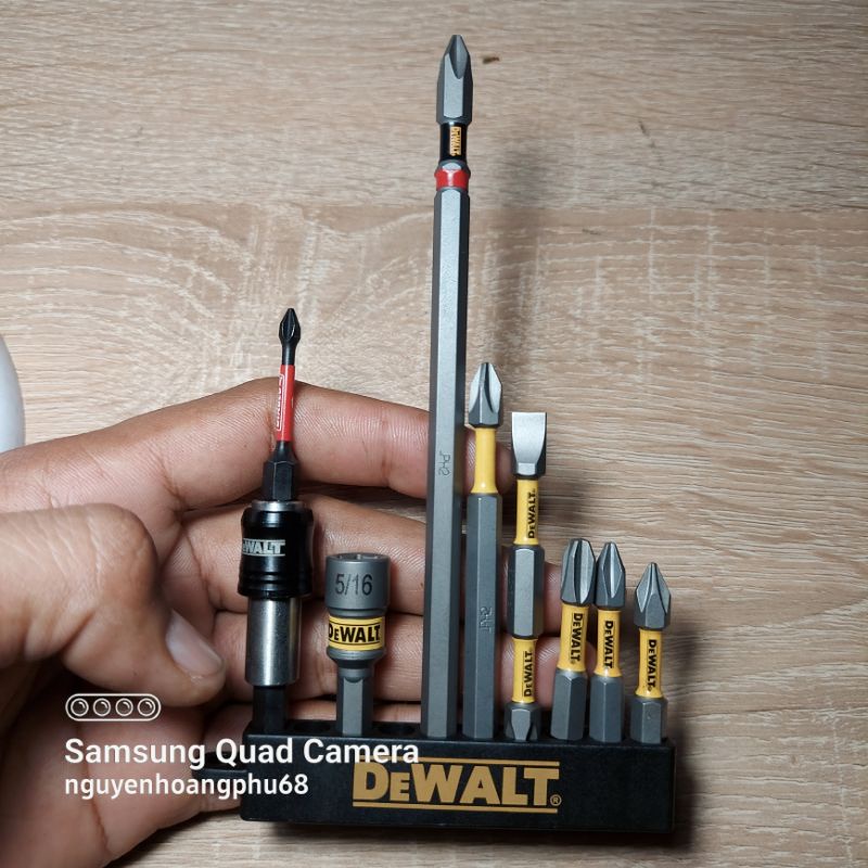 Bộ mũi vít Đầu Nối Gắn Vít Đầu Bắn Tôn Bosch Dewalt