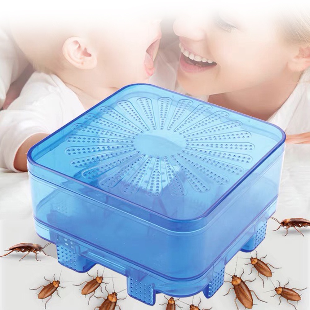 Bẫy Gián Thông Minh Thiết Kế 2 Tầng 8 Cửa Bẫy Hiệu Quả Cao An Toàn Không Hoá Chất