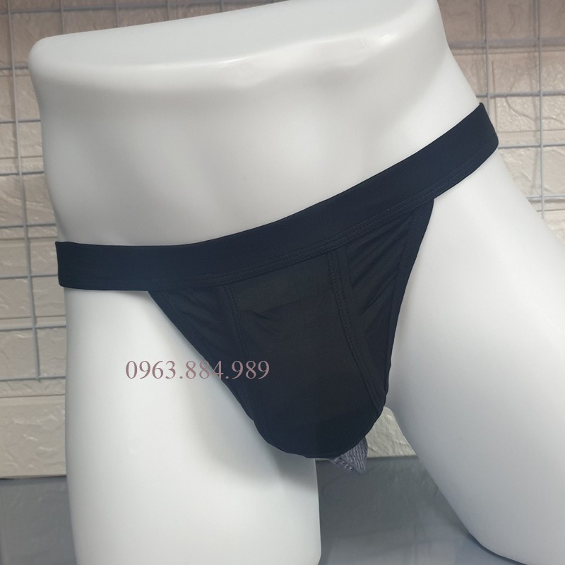 Quần lót nam SX.07 thiết kế độc đáo chất cotton phối thun lưới đẹp ( Che tên khi giao hàng )