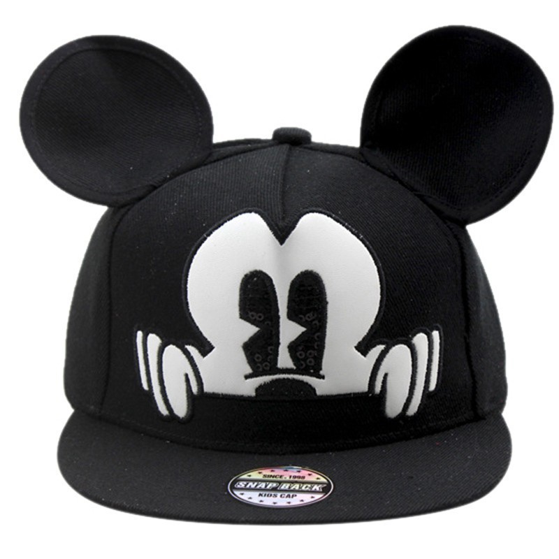 Mũ Lưỡi Trai Tai Mèo Phong Cách Hip Hop Cho Bé