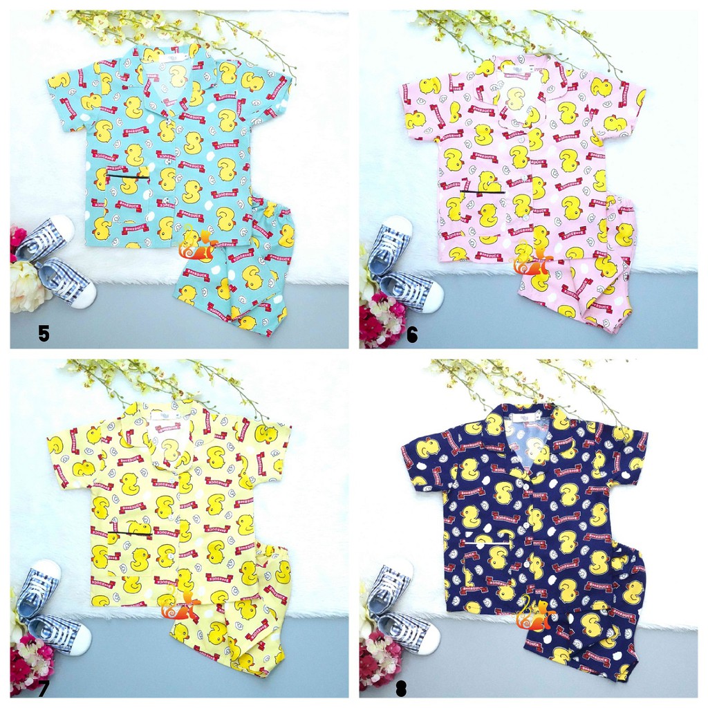 Size số 4 - Đồ Mặc Nhà &quot;Quần Đùi&quot; Pijama Kate Thái - Cho Bé 13 - 17kg. Từ 2 tuổi - 4 tuổi (Phần 1)