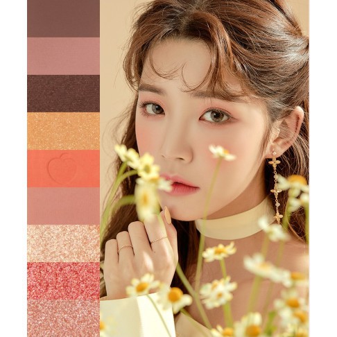 Bảng Phấn Mắt 9 Màu Siêu Xinh Peach C Eyeshadow Palette Blossom Edition 66g