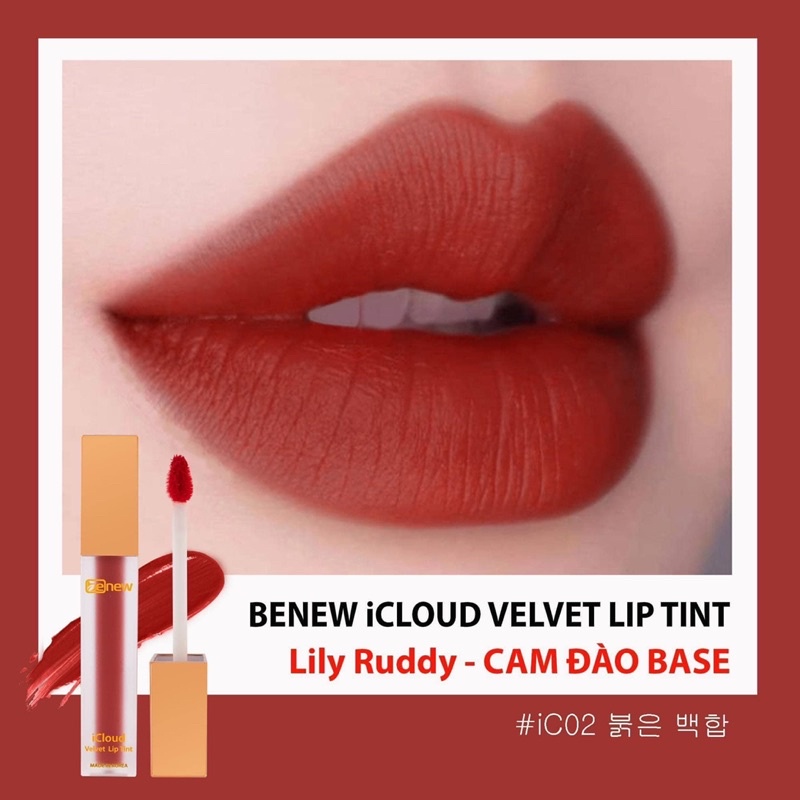 Son kem siêu lì dưỡng mềm môi Benew