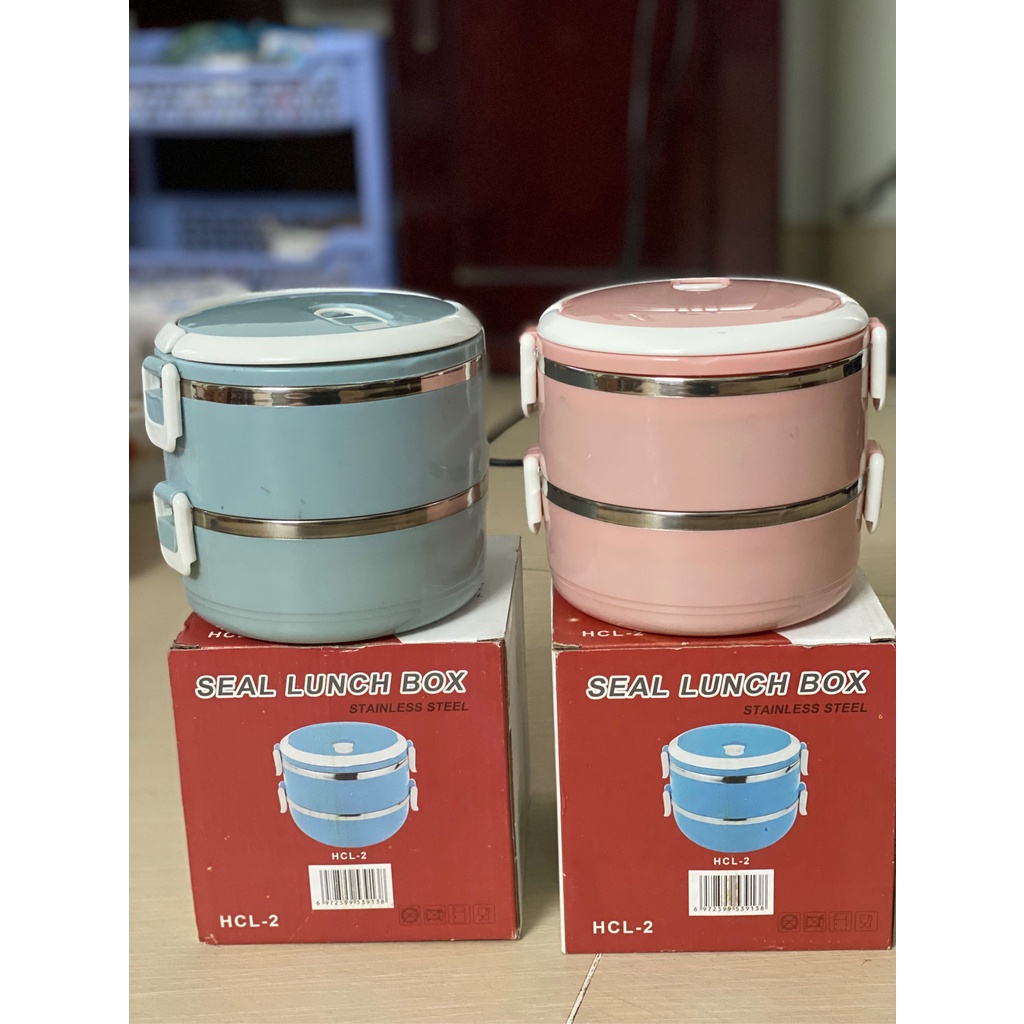 Camen hộp đựng cơm giữ nhiệt lõi inox 2 tầng Store4girls