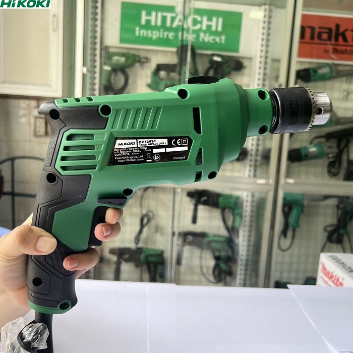 Máy khoan búa HIKOKI DV13VST 13mm 550w Hàng Chính Hãng