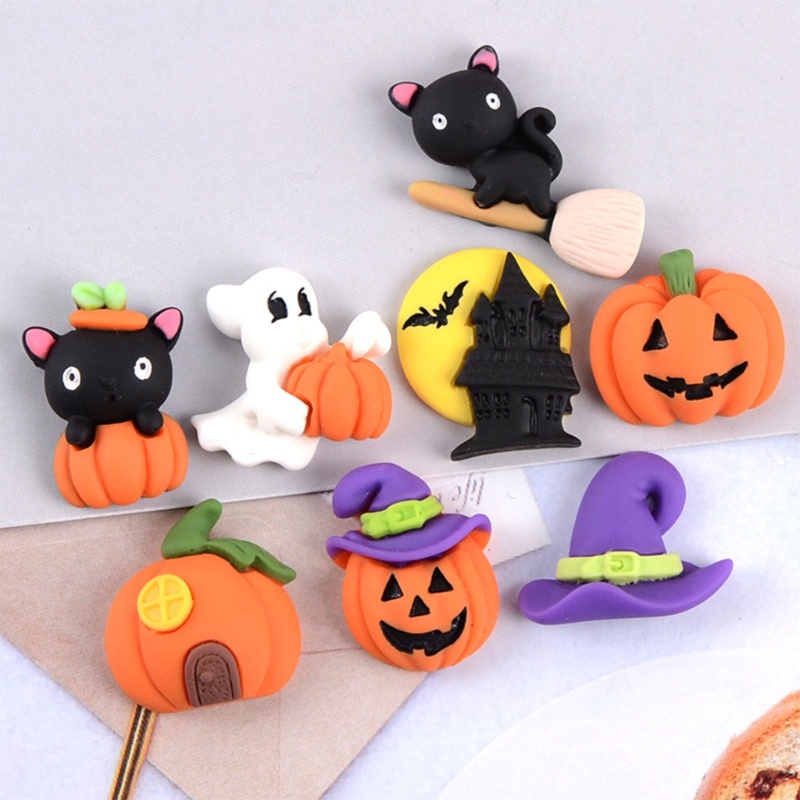Bộ 30 Cái Kẹp Ghim Bằng Gỗ Dùng Trang Trí Ảnh Halloween DIY