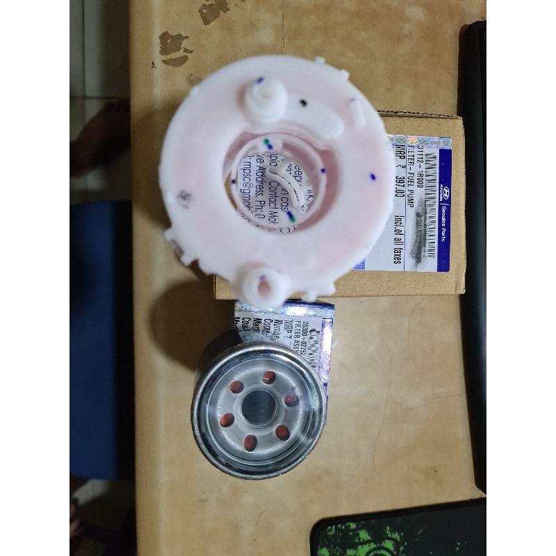 Lọc dầu + lọc xăng i10 grand xịn chính hãng