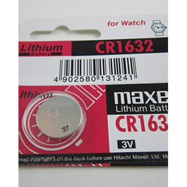 [TOPPIN] Vỉ 5 Viên Pin CR1632 Maxell Lithium Made In Japan (Chính Hãng).