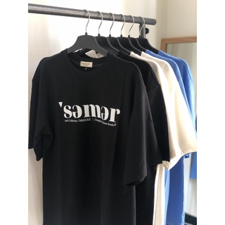 Áo thun nam nữ unisex oversized 100% cotton "ˈsəmər_orson studio"